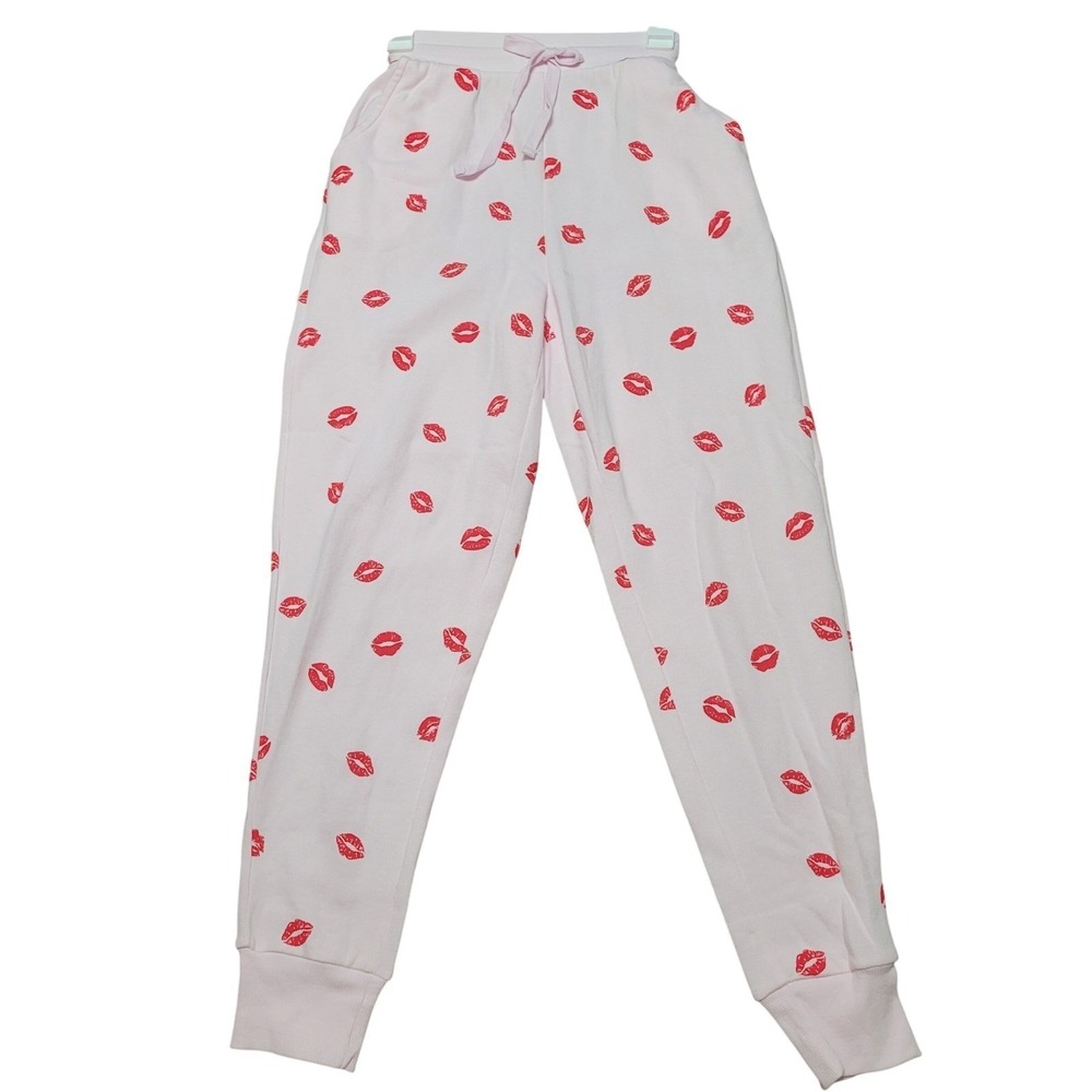 Colsie Pink Kisses Jogger Large Lounge Pants Sleepwear Pajama Bottoms Target